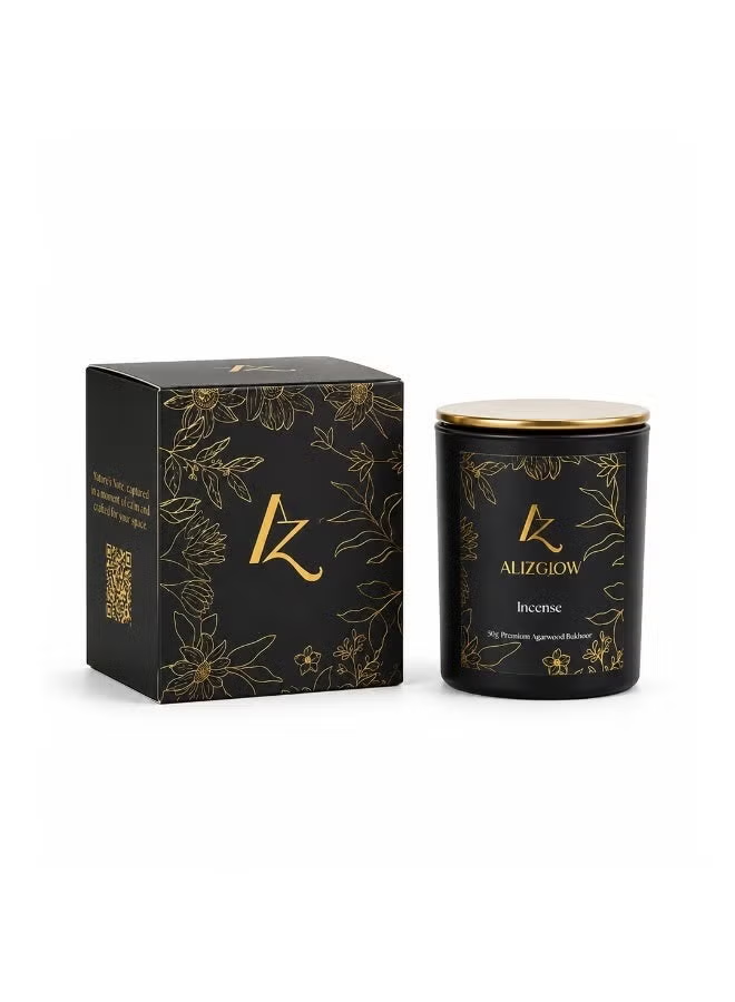 ALIZGLOW Premium Agarwood Bukhoor Incense